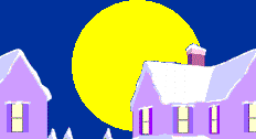  sleigh over the roof tops animation