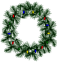  xmas wreath  animation