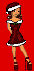  christmas doll animation