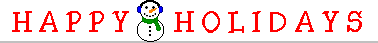 happy holidays  animation