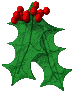  Christmas Holly animation