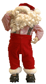 father christmas dancing  animation