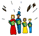 carol singers  animation