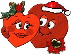  christmas hearts  animation