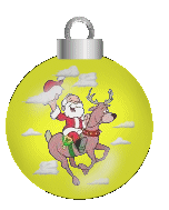  christmas tree bauble animation