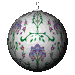 spinning xmas bauble  animation