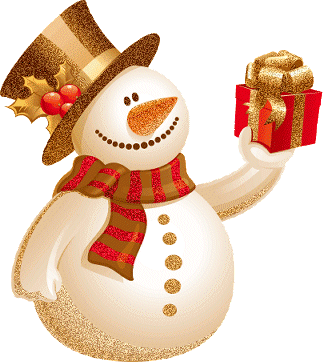  goldn snowman  animation