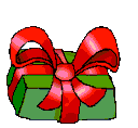  present with red bow animation