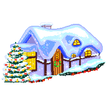 christmas house  animation