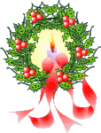 xmas wreath  animation