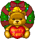  christmas wreath animation