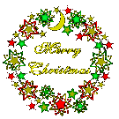 christmas wreath  animation