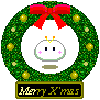  christmas wreath animation