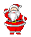 santa dancing  animation