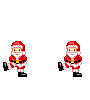  dancing father christmas animation