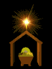 nativity scene  animation