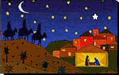  merry christmas scene animation