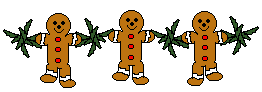 christmas gingerbread men  animation