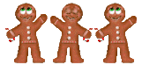 gingerbread man  animation