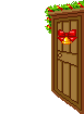  christmas door  animation