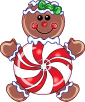 candy gingerbread man   animation
