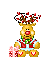 teddy bear with lights   animation