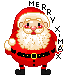  merry christmas santa animation