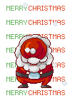 merry christmas santa  animation