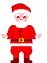 santa dancing  animation