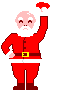 santa dancing  animation