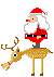 jumping reindeer  animation