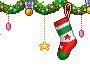 xmas garland  animation