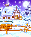  snow scenen  animation