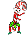 candy cane  animation