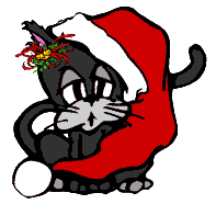  christmas cat  animation