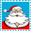 santa stamp animation