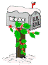  christmas post box  animation