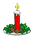  christmas candle  animation