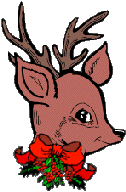  christmas deer  animation