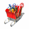  christmas sleigh  animation