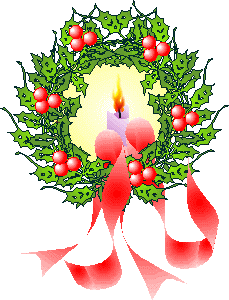  christmas wreath  animation