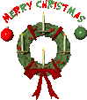  christmas wreath  animation