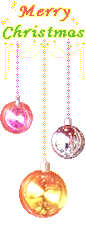 merry christmas decorations  animation