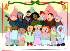  carol singers  animation