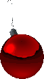  red bauble  animation