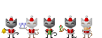  merry christmas kittens  animation