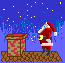  santa and chimney animation
