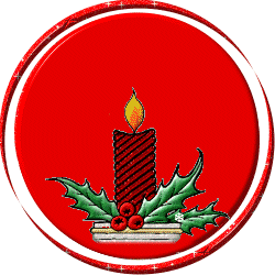  christmas candle  animation