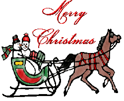  sleigh with snowmen  animation