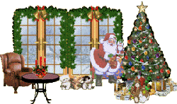 christmas home  animation